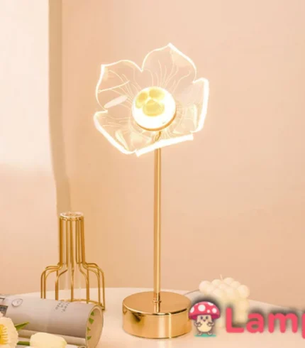 LED-Flower-Desk-Lamps-3-Light-Colors-Acrylic-Art-Crafts-Home-Decoration