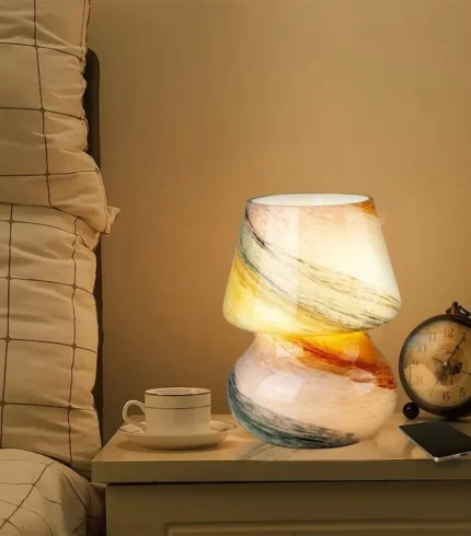 Mushroom-Bedside-Table-Lamp-Glass-LED-Bedside-Night-Lamps-1