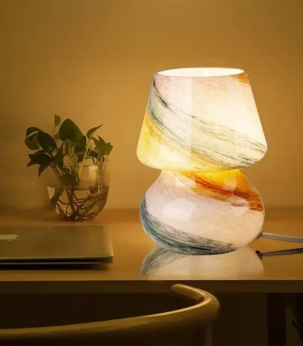 Mushroom-Bedside-Table-Lamp-Glass-LED-Bedside-Night-Lamps-3