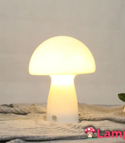 Space Age table lamp in white